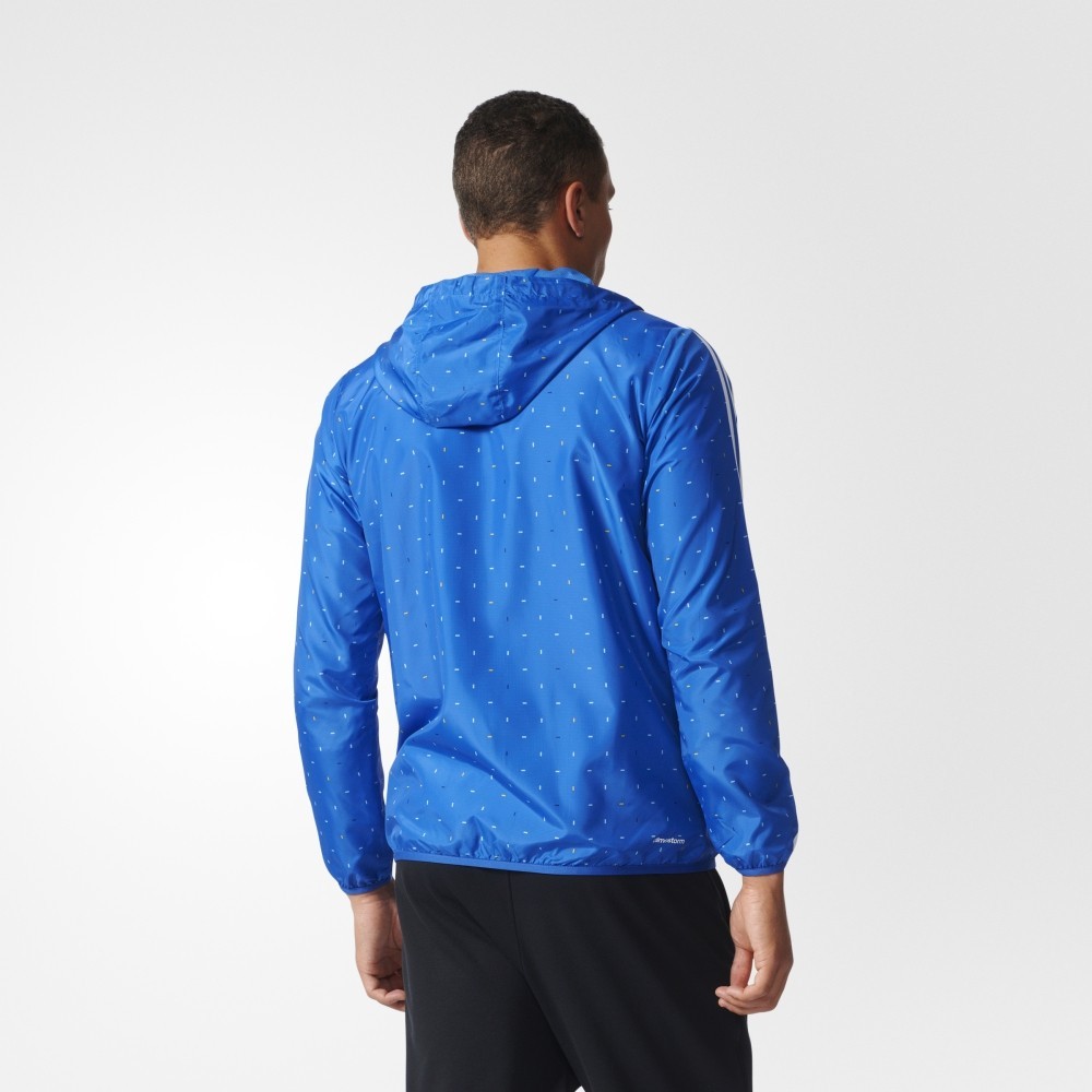 Adidas Original NEO Label Sneaker Windbreak ID Bomber AY3784 Blue Hoody