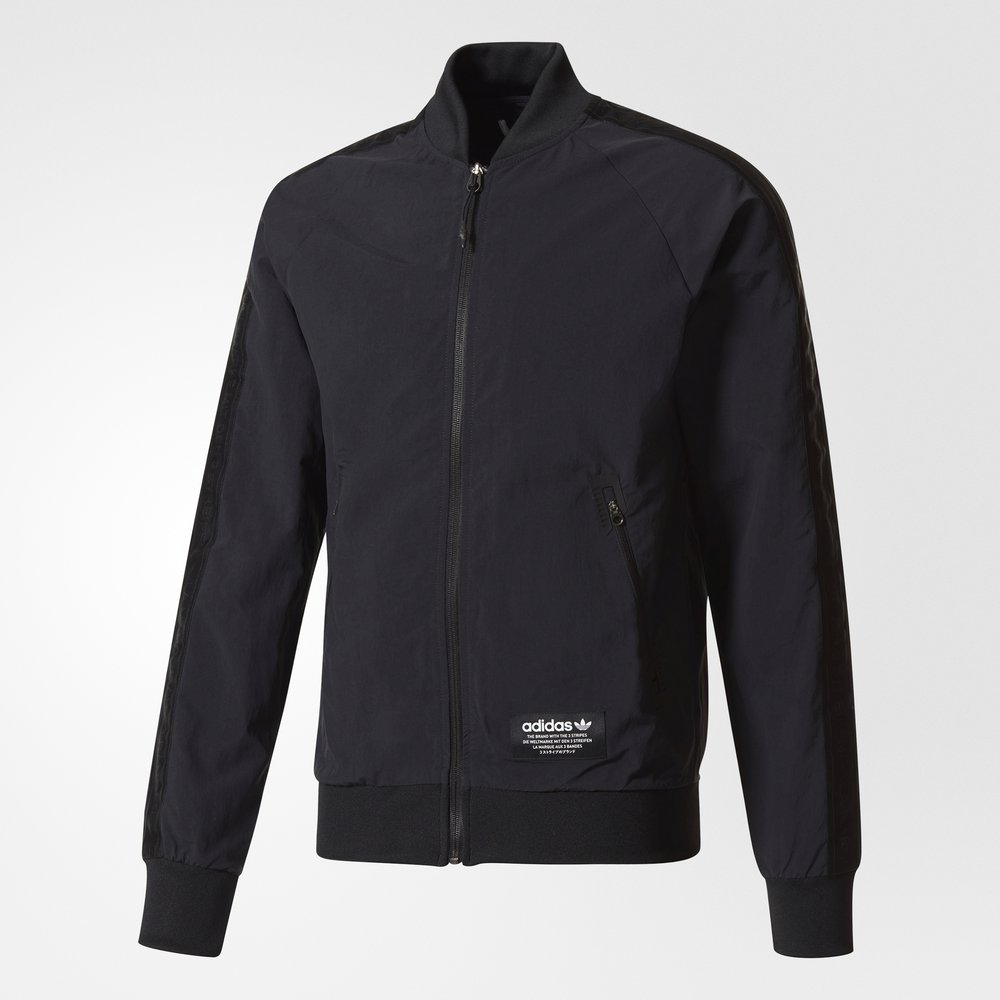 Adidas Mens Track Jacket Original NMD D-TT BS2574 Black Jacket