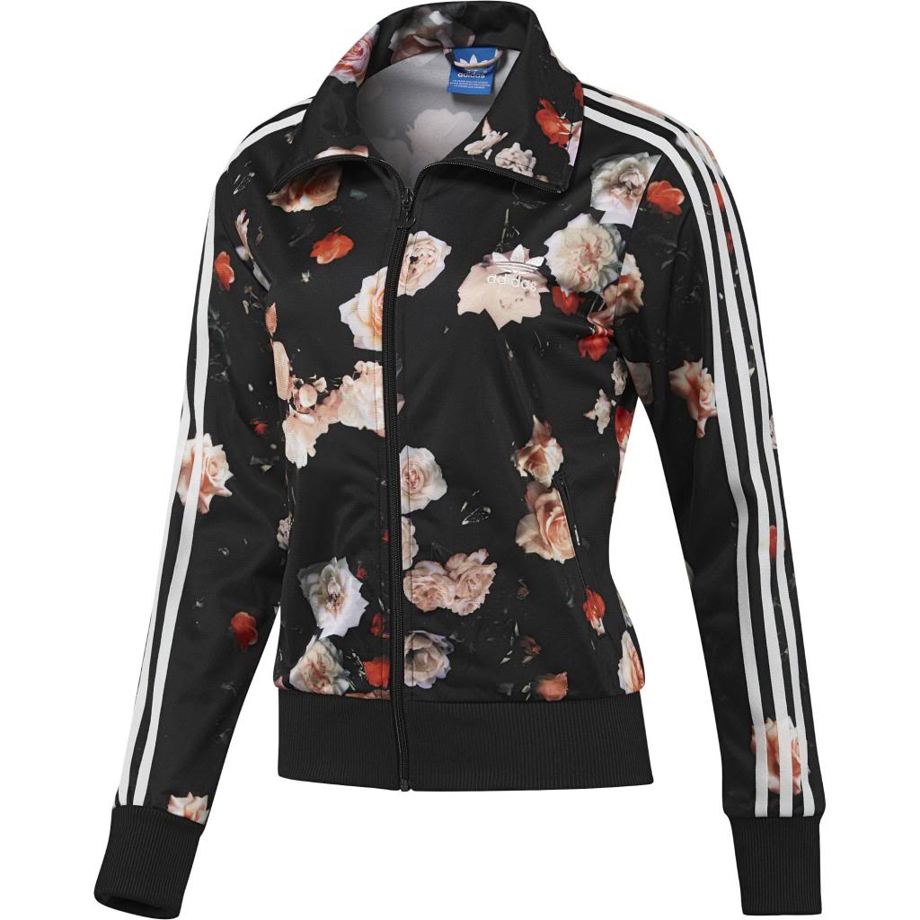 adidas ladies floral jacket