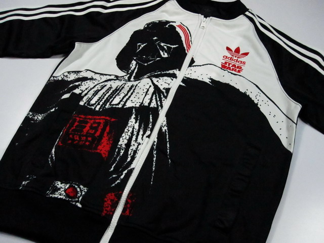 Original Adidas Darth Vader Superstar Star Wars Jacket P99576 Authentic Adidas Jacket Track Top