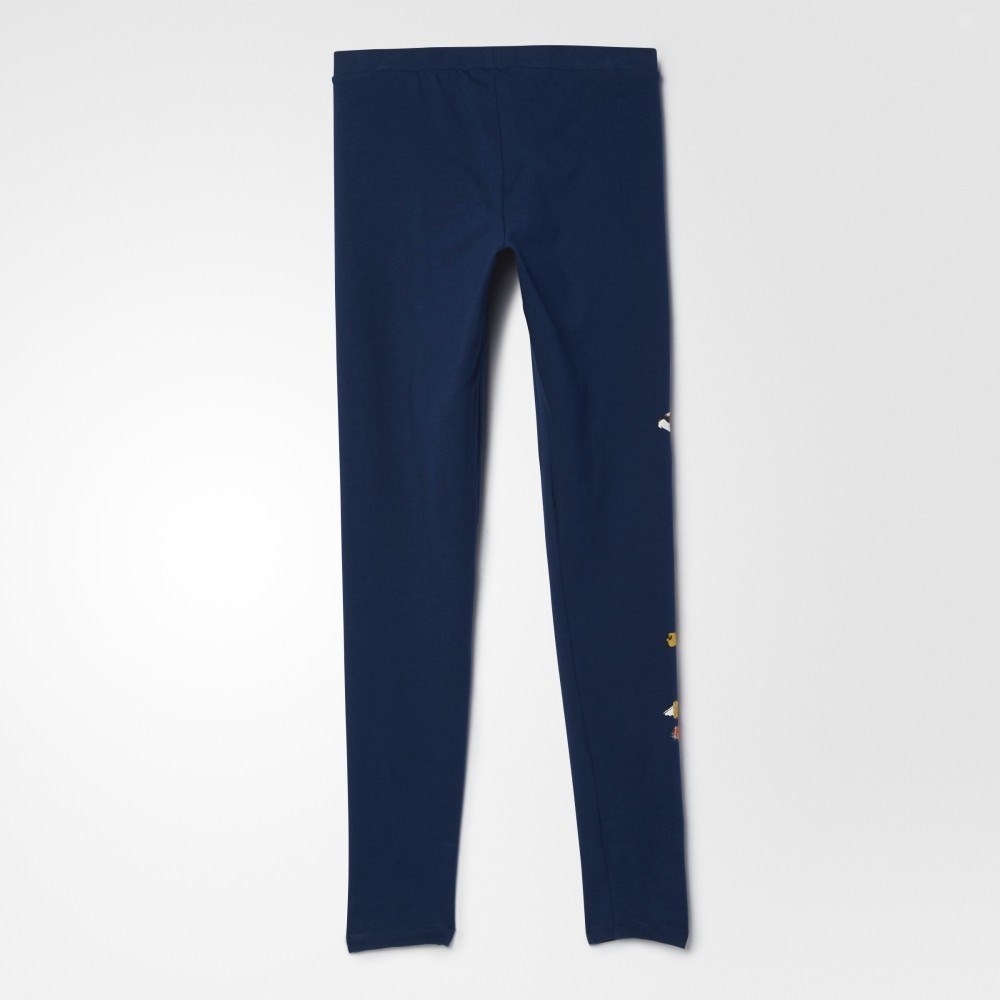Adidas Linear Womens Leggings Oxford Blue AB2187 Sport Pants