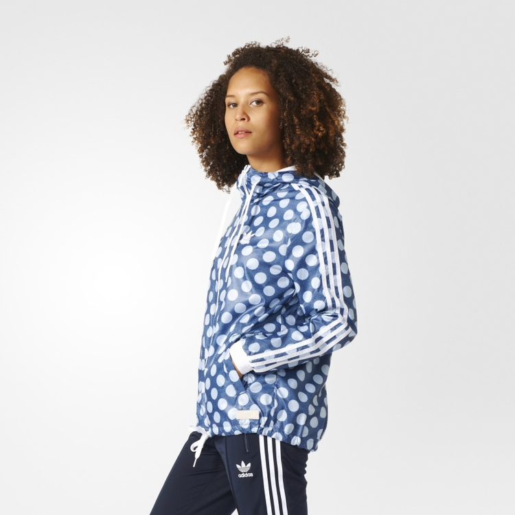 Adidas Originals Womens Tokyo Windbreaker Hoody BJ8377 Track Jacket