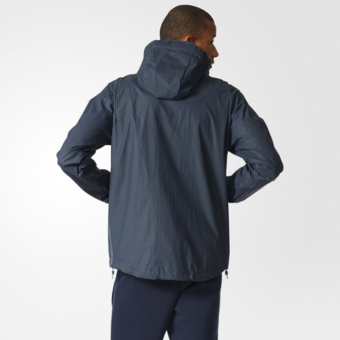 Authentic Adidas Mens Tactical Shell Jacket AY9279 Zip Winderbreak Hoodie 