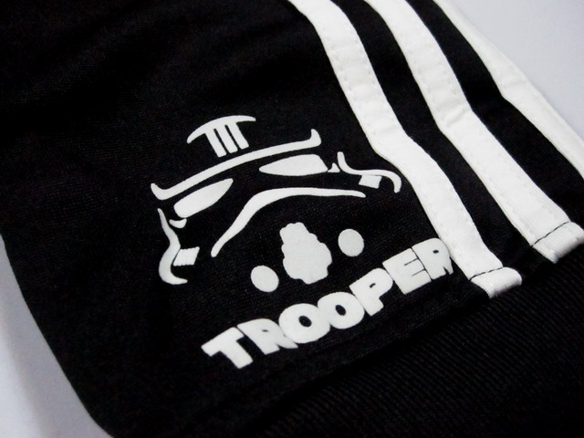 Original Adidas Stormtrooper Hoody Star Wars Flock Track Top Jacket pure Black P99646 Authentic 