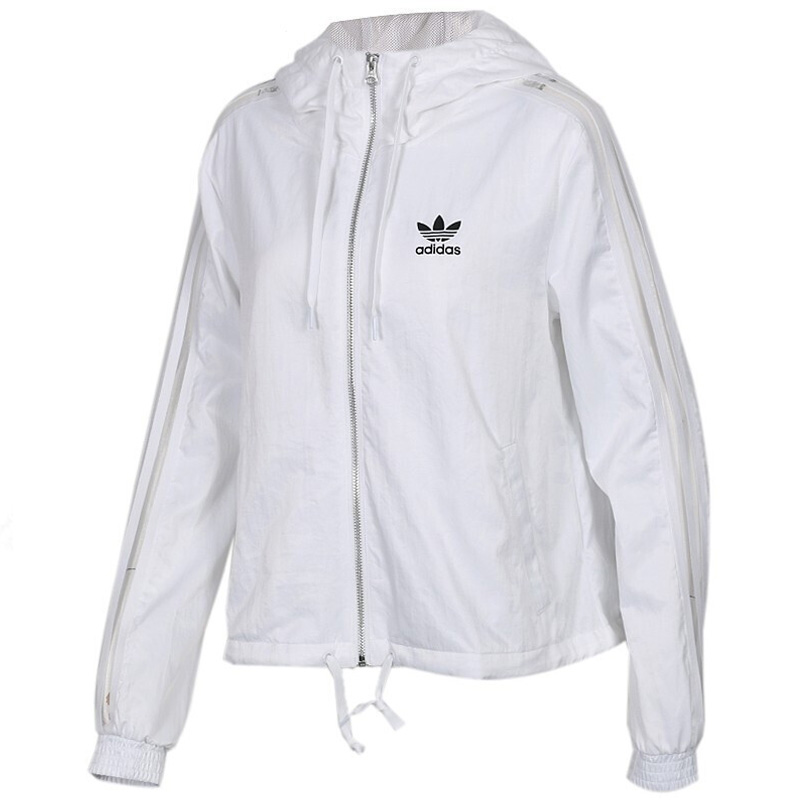 Adidas Originals Woemns White DY0881 Hoody Tr...