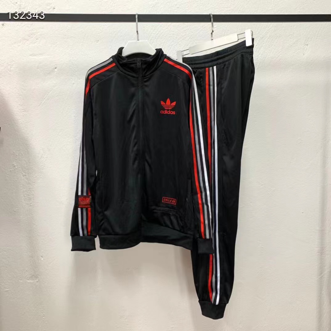 Adidas Originals Chile 20 TT GJ6779 Track Top Black GJ6781 Pants Tracksuit