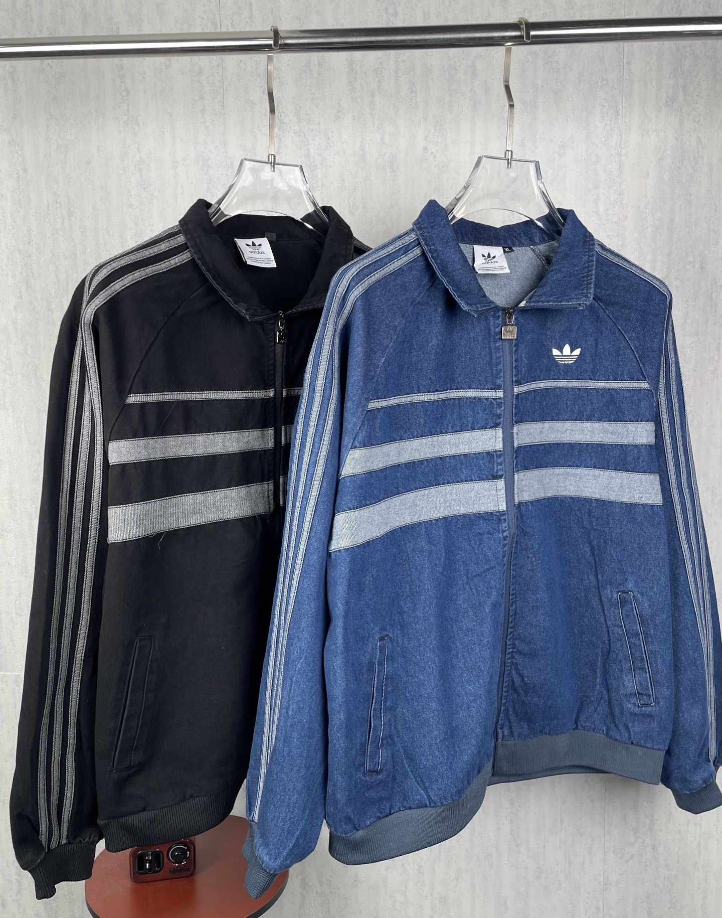 Original Adidas Jeans jacket 2 Colors 